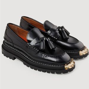 Sandro loafers, size 37.